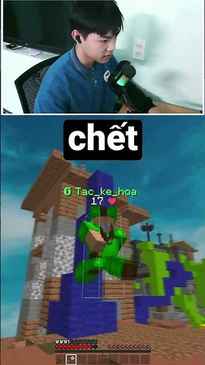 Hesitation = Lose #minecraft #bedwars #Tac_ke_hoa