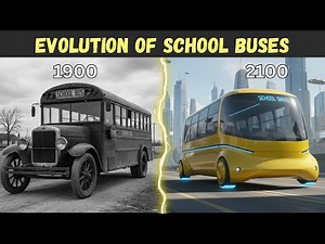 How School Buses Transformed Over 100 Years — The Shocking Evolution!