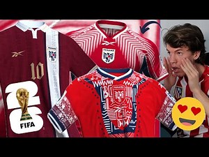 The INCREDIBLE PANAMA JERSEY for the 2026 WORLD CUP MADE by REEBOK!