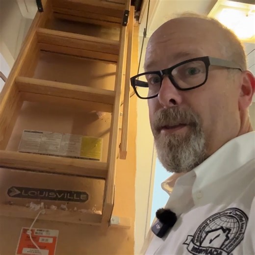 High energy bills? The biggest culprit might be hiding right over your head. Big Ben Inspections explains why an uninsulated attic hatch for the attic pull-down stairs is a massive source of energy loss, allowing expensive conditioned air to escape. Learn how a simple fix can seal this gap and save money, and how reporting on this critical energy-efficiency defect showcases your expertise to your clients. #InterNACHI #HomeInspection | InterNACHI