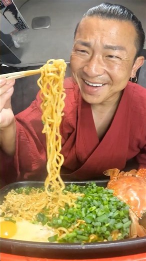 Spicy Crab Ramen. #food