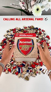 Every ARSENAL fan will love these Wooden Puzzles! ⚽️❤️ 🧩 Precision-cut pieces featuring iconic Arsenal celebrations and players-inspired shapes 🪵 Made from 3mm premium, sustainable wood for enduring quality 👨‍👩‍👧‍👦 Perfect for peaceful solo sessions or fun with friends and family 🖼️ Complete them, frame them, and show off your Gunners pride 🎁 A unique and thoughtful gift that creates lasting memories 🚚 Free shipping worldwide © Officially Licensed by Arsenal FC Get yours now! 🔥👇 https