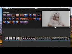 iMovie- How to Add Same Transition to Multiple Clips
