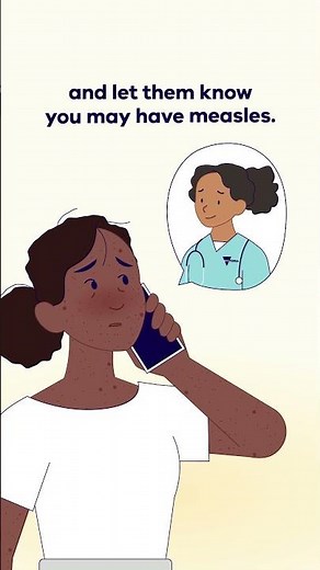 Measles symptoms and testing