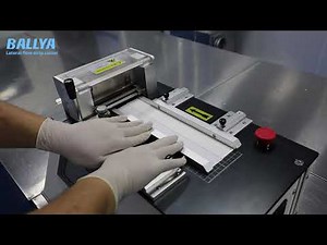 How To Use Test Strip Cutter - How To Use Rapid Test Strip Guillotine Cutter Lateral Flow - BALLYA