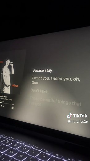 Beautiful Things by Benson Boone - Lyric Video