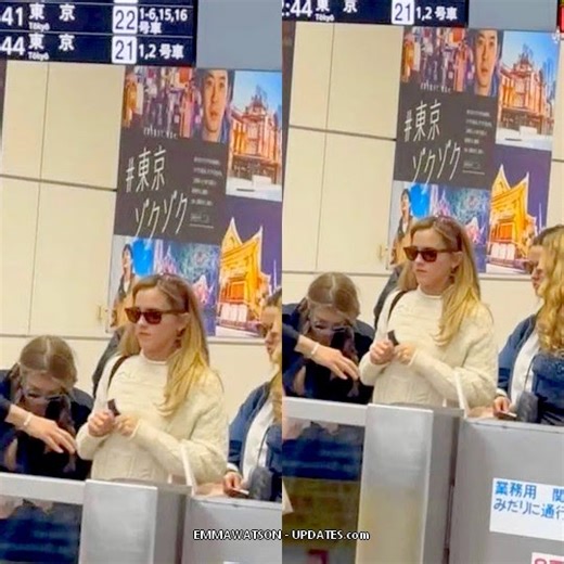 Emma Watson seems to have spent her 36th birthday in Japan