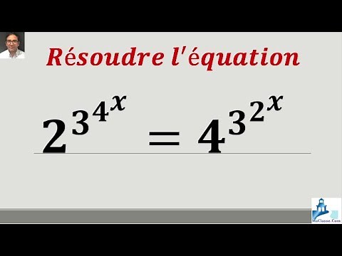 Olympiade maths/ Résoudre l'équation avec des puissances