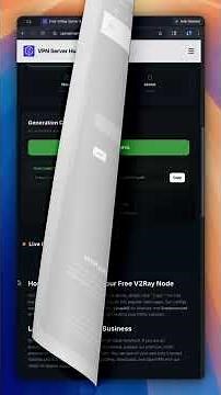Get Unlimited Free V2Ray VPN Servers - Easy Setup #v2ray #vless #vpn