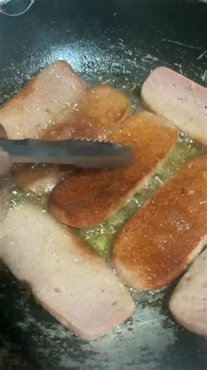 Fried Ham... #pinoyfood #cooking #homecuisine #filipinofood #food #recipe...