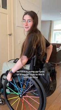 Flexing my new wheelchair tech skills 😂😌💅🏻 #wheelchair