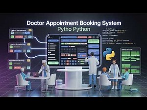 🏥Doctor Appointment Booking System Using Python | Real-World Python Project for Beginners & Students