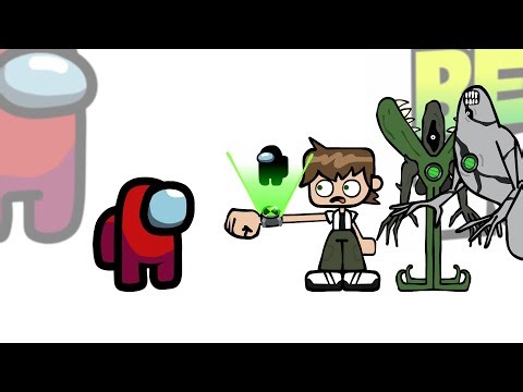 Mini Crewmate Kills ben10 carntrix Characters - Part.3 | Among Us