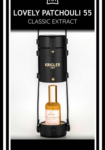 LOVELY PATCHOULI 55 Classic Extract! The most concentrated form of the iconic fragrance to date. The 45ml crystal bottle is handmade in Bohemia & presented in Krigler’s exclusive Ponpon traveling case, hand-crafted with luxurious buttery-soft vegan leather in France. Shop now! Link in bio! #krigler #perfumecollection #perfumecollector #fragrancecollection #fragrancecollector