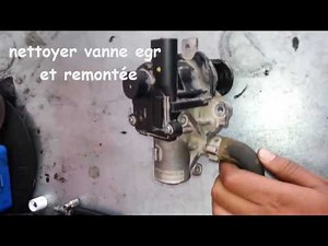 Démontage & remontage vanne EGR 1.5 dci