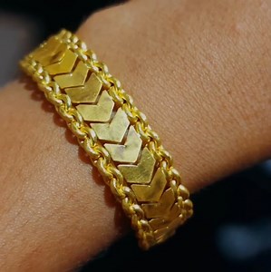 How to make this gold bracelet hallmark jewellery making | Hallmark Craft