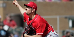 Here it is, hit it: Bauer tells batters what's coming