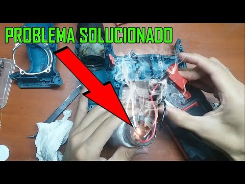 4 SOLUCIONES PARA TALADRO QUE CHISPEA Y SALE HUMO 💥🔥