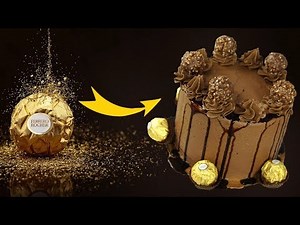 ♡• FERRERO ROCHER LAYER CAKE RECIPE •♡