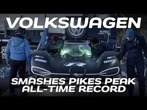 Volkswagen Smashes All-Time Pikes Peak Hill Climb Record