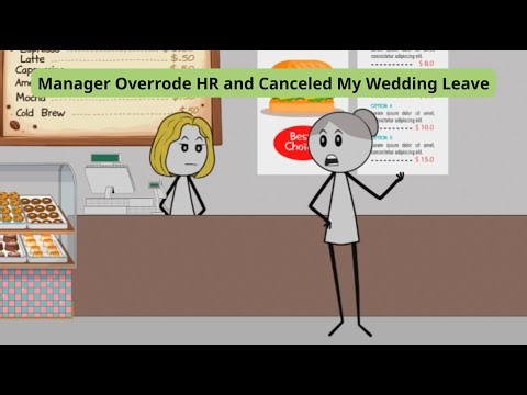 Manager Overrode HR and Canceled My Wedding Leave
