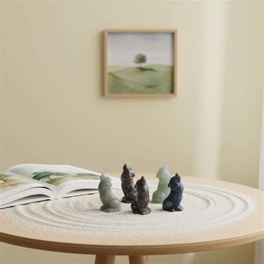 Crystal Wolf Spirit Animal, Find Your Voice Totem for Intuition & Inner Power, Healing Gemstone Howling Wolf - Etsy