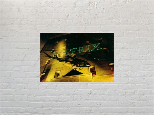 Poster Print of MATRIX Movie Scene - Etsy