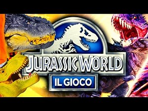 JURASSIC WORLD 🎮🦖 Arex and Vastato try the game [Gameplay]