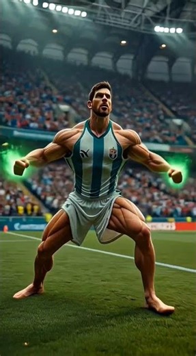 Messi Turns Hulk on the Football Field 😱⚽#aestheic