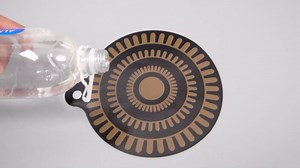 2Pcs Thermochromic Silicone Induction Cooktop Protect Mat, 9.8" Silicone mat for Induction Cooktop, Induction Cooktop Protector Mat, Heat Resistant Hob Mats, Suitable for Induction Cookers,Stoves