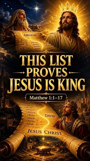 This List Proves Jesus Is King | Matthew 1:1–17 #shorts #jesuschrist #lds #faith #covenantpath