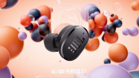 JBL Tune Buds - True wireless Noise Cancelling earbuds, JBL Pure Bass Sound, Bluetooth 5.3, 4-Mic technology for Crisp, Clear Calls, Up to 48 hours of battery life, Water and dust resistant (White)