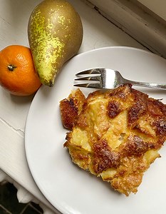 Gâteau tout simple poire et clémentine pour 4 personnes - Recettes - Elle à Table