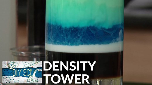 Make a 9 layer density tower in your own kitchen and learn about the densities of different liquids. To watch full episodes of Xploration DIY Sci visit: https://xplorationstation.vhx.tv/diy-sci And don’t forget to download the Xploration Station iPhone and Apple TV app today! #Science #Density #Denver #9Layer | Steve Spangler