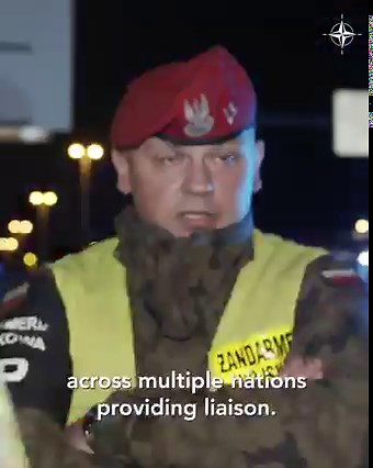 Rapid deployment is very important for NATO. It demonstrates #NATO Allies’ ability to react quickly and to defend each other against any threat from any direction. | NATO