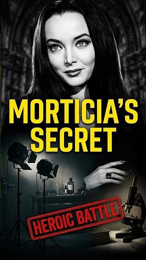 Why Morticia Addams Hid Her Final Battle? #tv #actress #tvshow #movie #classichollywood #film