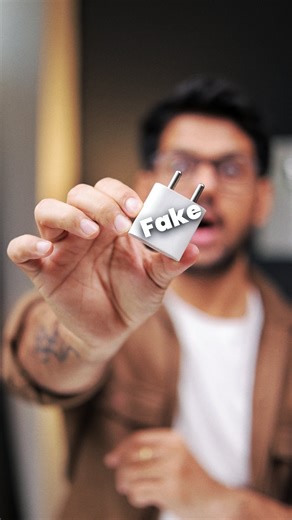 Raj Choudhary on Instagram: "Fake Charger alert 🚨 Fake chargers pose serious risks to your device and personal safety. To identify a fake charger, start by examining the packaging and documentation for spelling mistakes, poor print quality, or missing safety marks ! Next, inspect the charger itself for irregularities, such as uneven surfaces, gaps, or mismatched logos. Other red flags include: • Low weight, often under 40 grams ‘ • Cheap materials and poor construction • Missing or fake safety