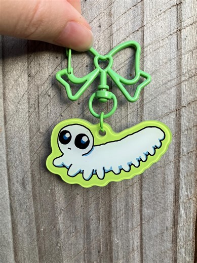 Autism Larva | Acrylic Keychain - Etsy