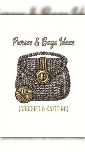Crochet Bag Idea 14 | Trendy Handmade Purse for Beginners