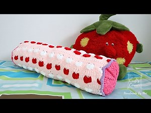 How To Crochet Easy Long Pillow With Simple Stitches