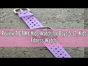 Review TICTIKY Kids Watch for Boys 5-12, Kids Fitness Watch with Step Counter, Pedometer, 80 Sports,
