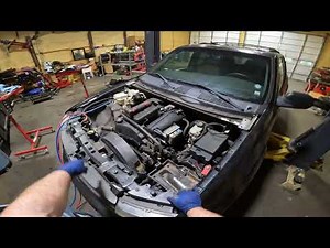 2002 Chevy Trailblazer 4.2 Engine Removal (part 1)