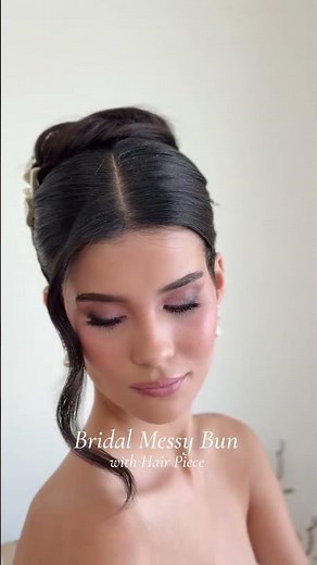 Peinado de Novia Elegante | Recogido Alto con Accesorios de Cristal ✨| AGUIAR NOVIAS |