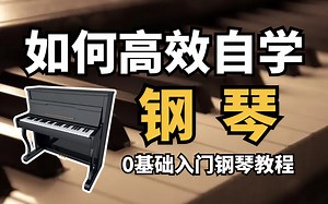【爆肝】自学钢琴必看！适合零基础小白自学的钢琴教程【800集全】超详细0基础钢琴入门教学，包含所有知识点