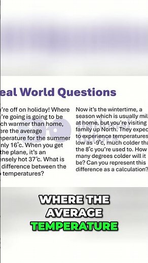 Temperature Difference Explained | Celsius to Fahrenheit Conversion