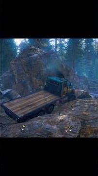 SnowRunner Extreme Mud 🚛 | Survival Through the Mud #Shorts #yt #viral #truck #offroad #streamer