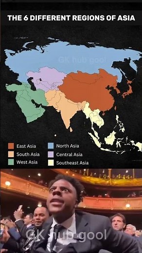 🌏 The 6 Different Regions of Asia — Explained Simply!