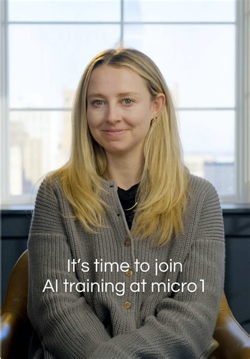 Stay ahead of the AI revolution, your skills can be used for AI training! 🚀 Check open roles at micro1.ai #remotework #aijobs #micro1 #aitraining