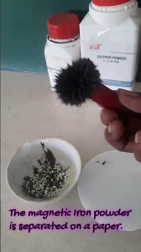 #Magnetic Separation #Separation of mixtures #shorts