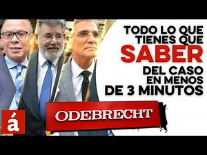 TODO LO QUE TIENES QUE SABER DEL CASO ODEBRECHT EN MENOS DE 3 MINUTOS